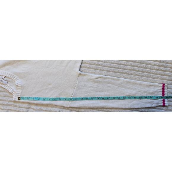 Lilly Pulitzer Pippy Sweater Coconut Love Always Embroidery - Picture 11 of 12